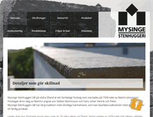 Tablet Screenshot of mysingesten.se